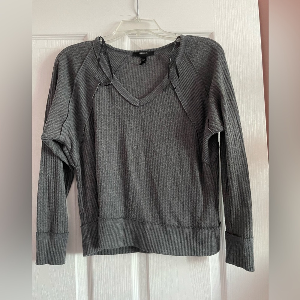 Grey sweater from forever 21
